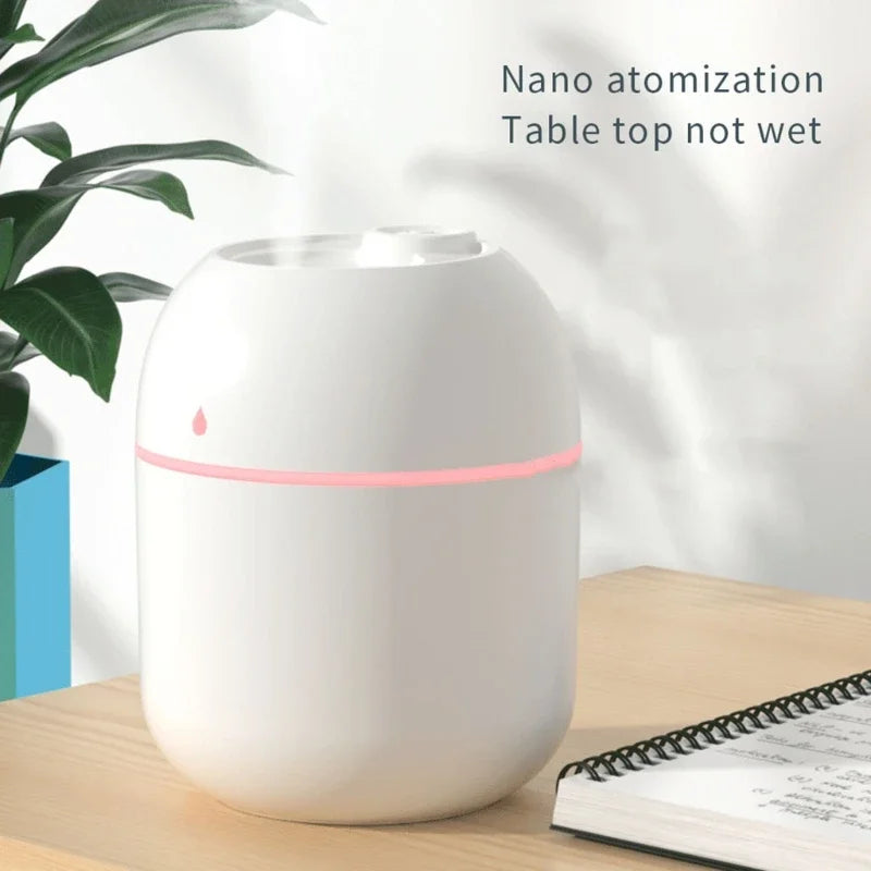 Portable 220ml H2o humidifier