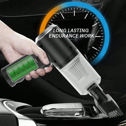 3 In 1 Integrated Suction And Blowing Vacuum Combination Vacuum Cleaner USB Charging Small Car Household Vacuum Cleaner