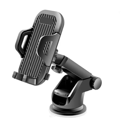 Suction Cup Car Phone Holder - Stand Mount for Smartphones (iPhone, Xiaomi, Huawei, Samsung)